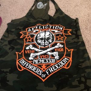 Affliction Tops - Affliction Camo Tank Top Affliction Tops - Affliction Camo Tank Top